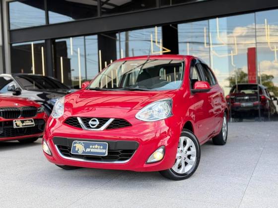 NISSAN MARCH 1.0 SV 16V FLEX 4P MANUAL NISSAN MARCH 1.0 SV 16V FLEX 4P MANUAL